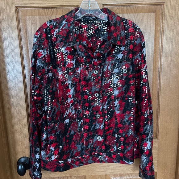 Notations Jackets & Blazers - Notations Women's Onlined Jacket Size 1X